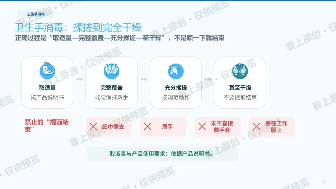 手卫生与标准预防预览第17页