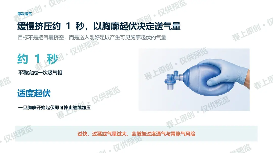 简易呼吸器使用注意事项预览第15页