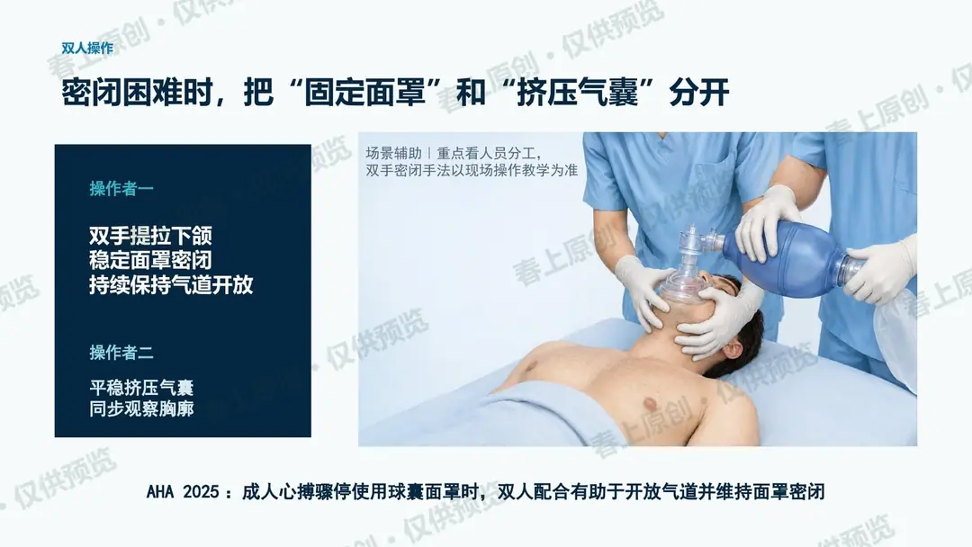 简易呼吸器使用注意事项预览第14页